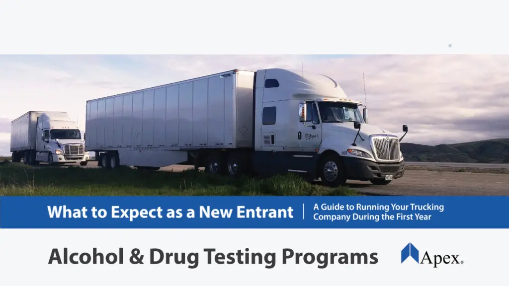 Alcohol & Drug Testing Programs for Trucking Companies