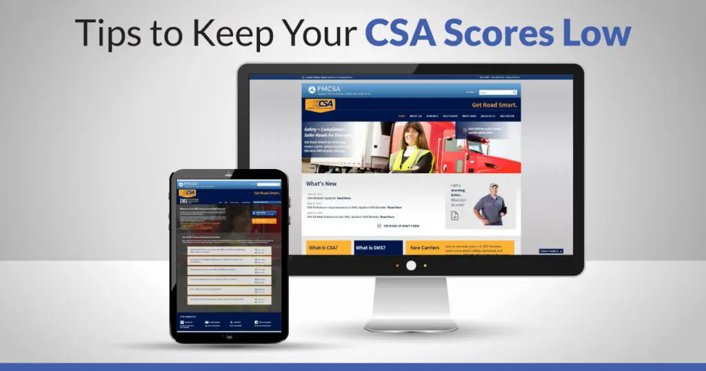 Low CSA Scores Keep Your Trucking Company Compliant and Competitive