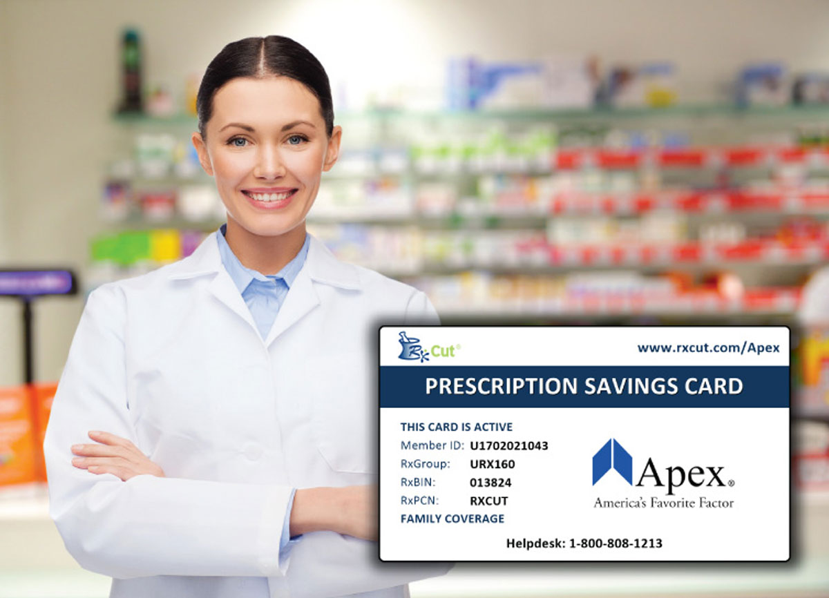 Apex Prescription discount card