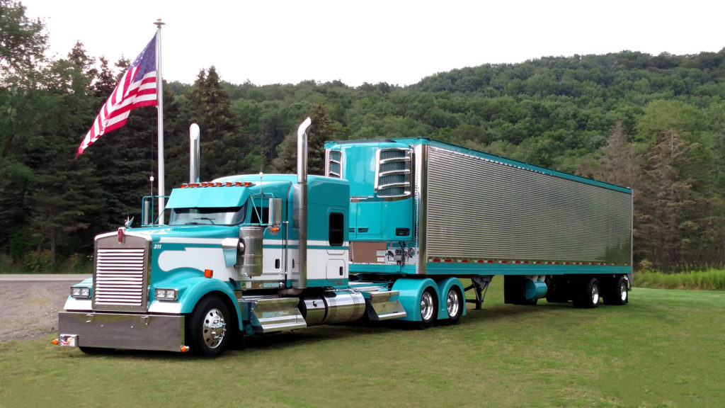 Midnight Express Turquoise Truck