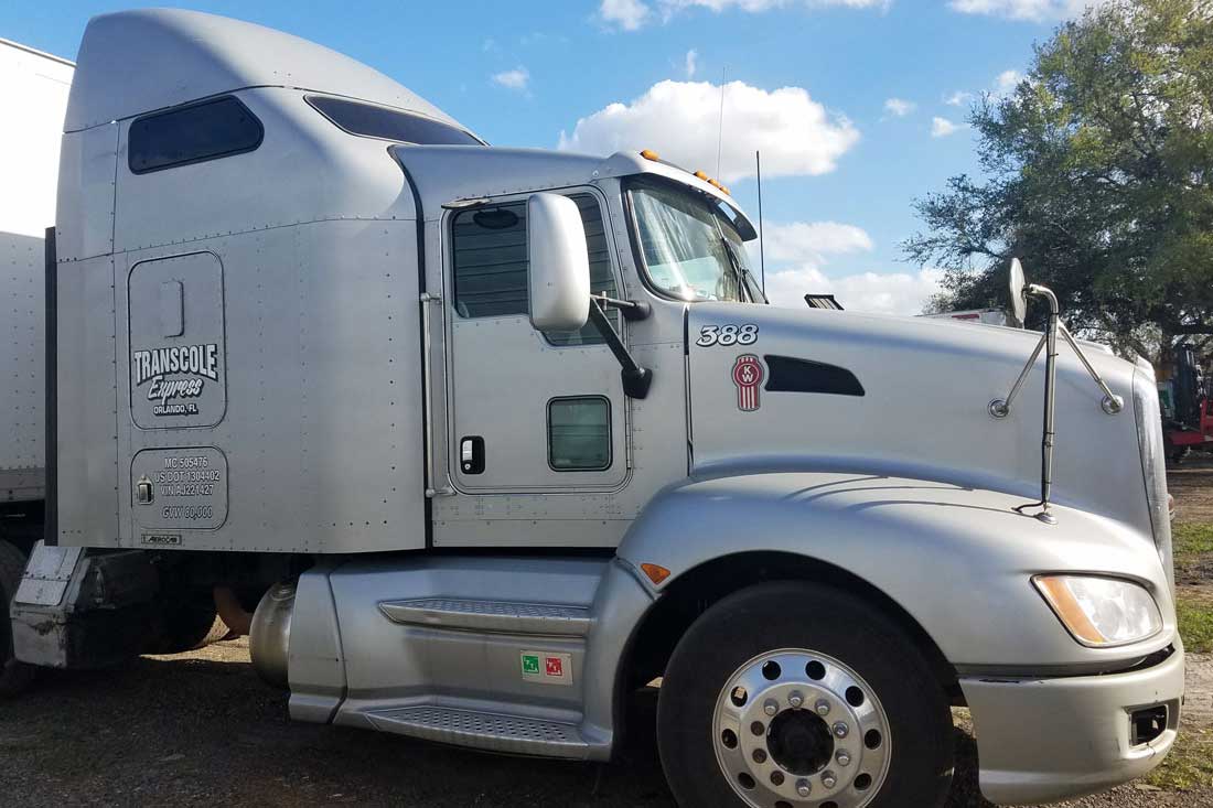 Tanscole Express Silver Truck