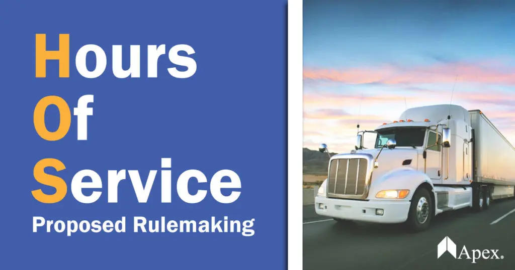 What to Expect with Hours of Service Proposed Rulemaking