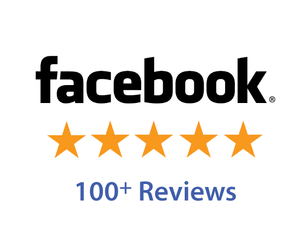 Facebook Logo with 5 stars for Apex Factoring Reccomendations on Facebook