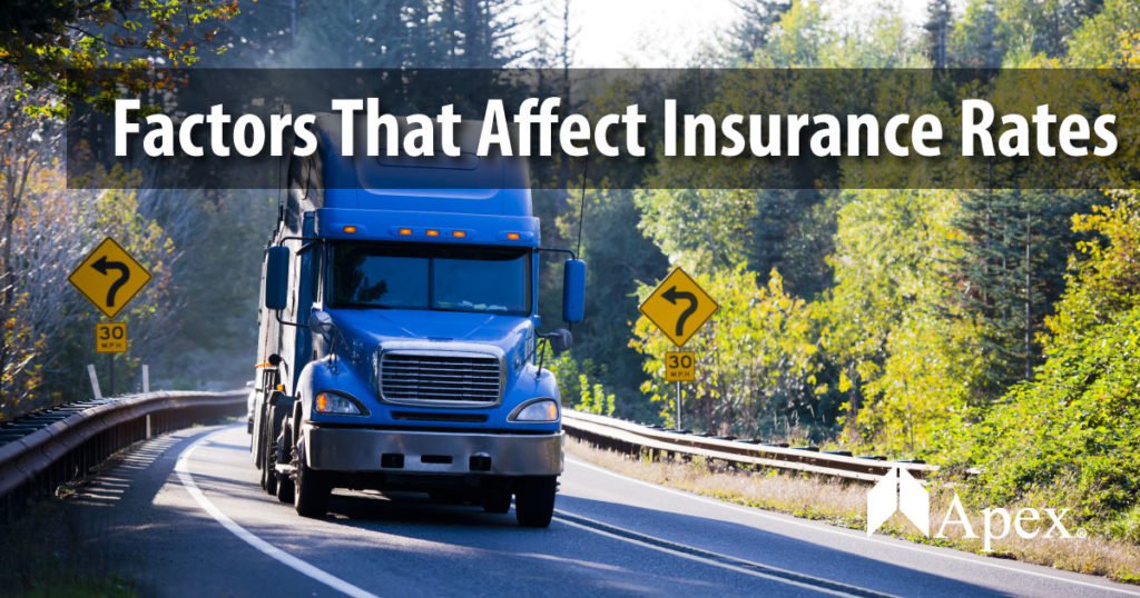 Factors That Affect Commercial Truck Insurance Rates