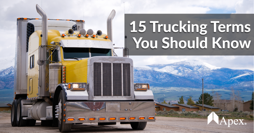 15 Trucking Terms You Should Know