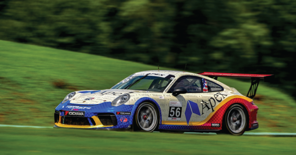 Kenny Murillo Takes Racing Wheel of Apex Capital Porsche