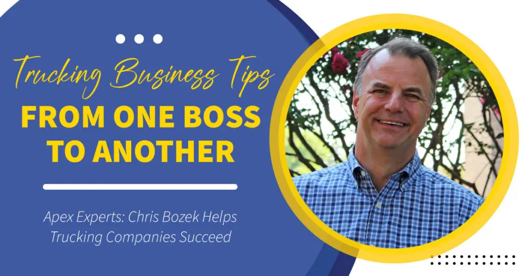 Trucking Business Tips From One Boss to Another