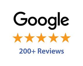 Google Logo with 5 stars for Apex Factoring Reviews on Google