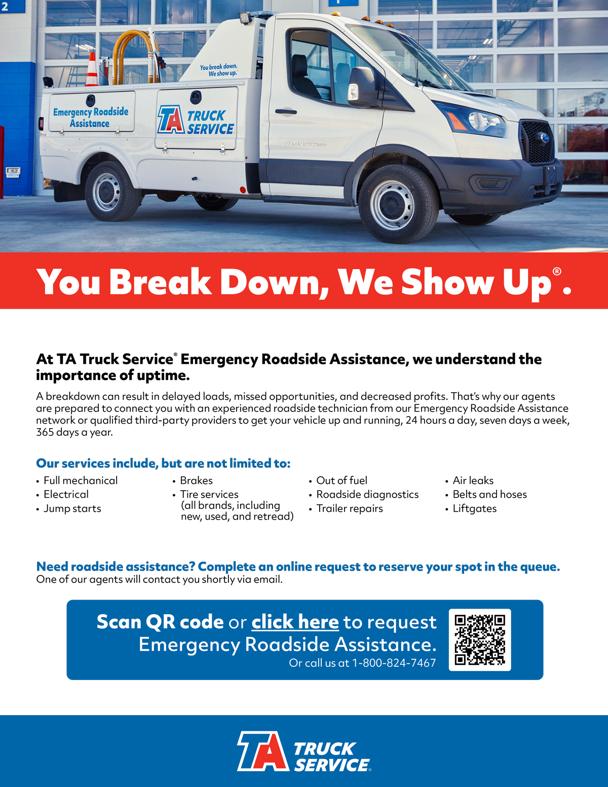 TA Truck service Roadside assistance