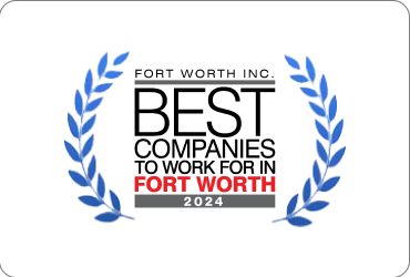 Best Companies to Work for in Fort Worth award for 2024