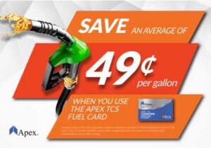 Save an average of 53 cents on fuel