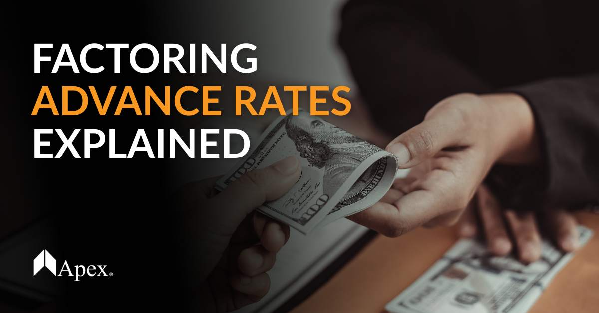 Factoring Advance Rates Explained: A Guide for Truckers