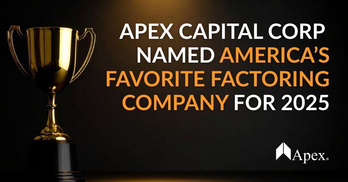 Apex Capital Corp – America’s Favorite Factor – Named Best Financial Institution in Fort Worth 2025