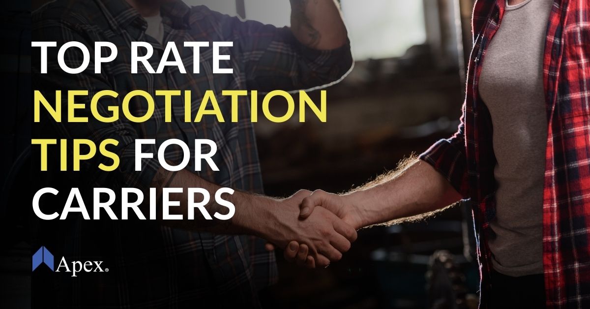 Top Rate Negotiation Tips: How Carriers Can Secure the Best Rate Per Mile from Brokers and Shippers