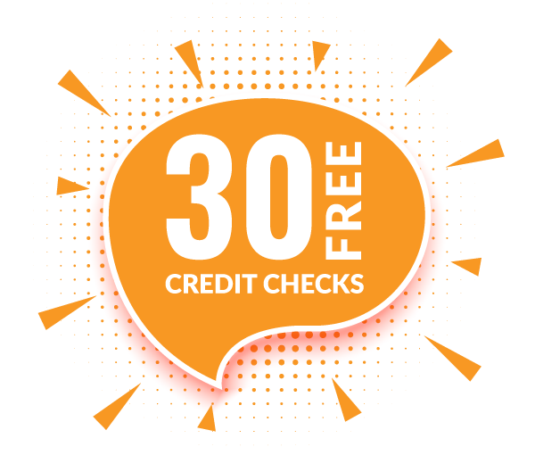 30 Free Credit Checks