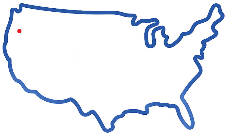 Map of the United States