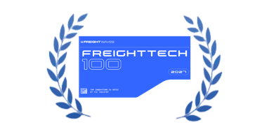 FreightTech 100 award badge